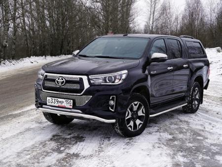 Защита передняя (волна) 60,3 мм TOYOTA Hilux Exclusive 2018-2024 арт. TOYHILUXEXC18-04