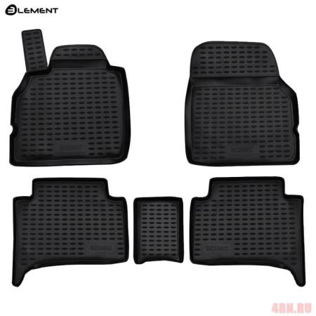 Коврики салона Element для Renault Scenic (2003-2010) № NLC.41.09.210