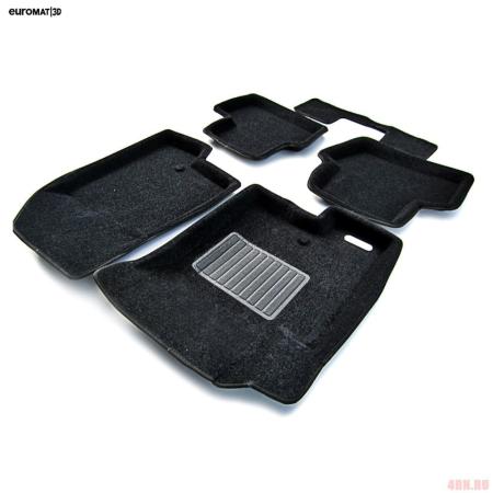 Коврики салона Euromat3D 3D Business текстильные (Euro-standart) для Dodge Caliber (2007-2013) № EMC3D-002501