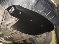 Защита двигателя и КПП большая для Hyundai Tucson (2004-2009) № ALF1034st