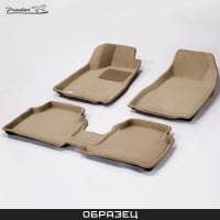 Коврики салона Pradar 3D текстильные бежевые для Land Rover Discovery 3 (2004-2009) № SI 07-00017