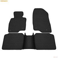 Коврики салона Rezkon EVA cоты резиновые для Mazda 6 (2013-2025) с черным кантом № 9023015201