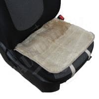 Накидка (квадрат) из искуственного меха , короткий ворс, из кусков класс В, 1 шт № IKC078B