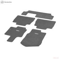 Коврики салона текстильные оригинальные для Mercedes GLE-Class (W167) (2018-2025) серые № A16768004047P92