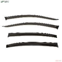 Дефлекторы окон Cobra для Chevrolet Epica (2006-2012) с хромированным молдингом № C31406CR