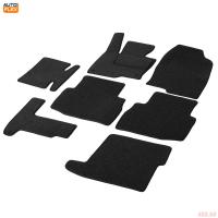 Текстильные коврики салона Business для Mazda CX-9 (2016-2025) графит № 5380301