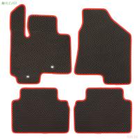 Коврики салона EVA для Kia Sportage R (2022-2025) с красной окантовкой 4 шт. № EVA.R.0502507522110k