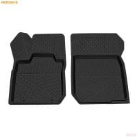 Коврики салона Rezkon передние резиновые для Renault Logan (2004-2014) № 1529015100