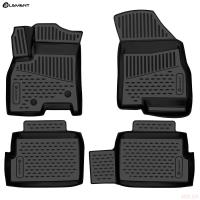 Коврики 3D салона для Xcite X-Cross 7 (2024-2025) № ELEMENT3DA71181210k