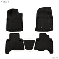 Коврики в салон 3D Kvest для Lexus GX (2013-2023) 5 шт. № KVESTLEX00004K