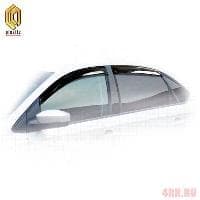 Дефлекторы окон CA Plastic Classic полупрозрачные для Volkswagen Polo хэтчбэк (2015-2017) № 2010030311548