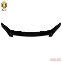 Дефлектор капота Classic черный для Lada (ВАЗ) Priora (2007-2018) № 2010010102975