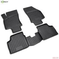 Коврики салона для Opel Astra H седан (2006-2012) № FORMAT.37.21.210