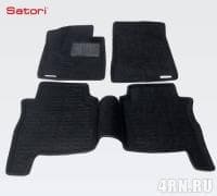 Коврики салона Satori Liner 3D Basic текстильные для Kia Sorento (2010-2012) № SI 02-00164