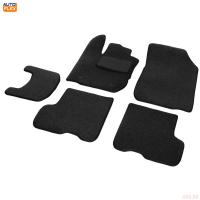 Текстильные коврики салона Business для Renault Logan (2014-2022) графит № 5470201