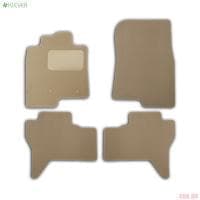 Коврики салона Klever текстильные Premium для Mitsubishi Pajero 4 (2006-2021) бежевые № KLEVER04351622112kh