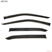 Дефлекторы боковых окон для Mitsubishi Eclipse Cross (2017-2025) широкие № ME45418