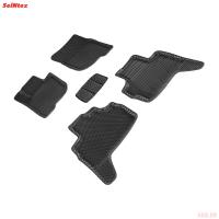 Коврики салона Eva 3D "ромб" для Mitsubishi Pajero Sport (2016-2025) № 95321