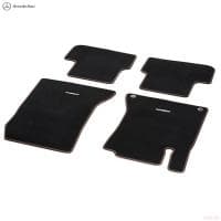 Коврики салона текстильные оригинальные Classic (Обрамление "Коричневый") для Mercedes B-Class (2018-2025) № A11768044008S69