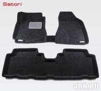 Коврики салона Satori Liner 3D Basic текстильные для Hyundai Tucson (2005-2010) № SI 05-00008