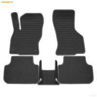 Коврики салона EVA cоты резиновые для Volkswagen Jetta (2020-2025) с серым кантом № 9135010302