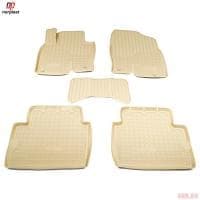 Коврики салона Norplast 3D для Mazda CX-5 (2017-2025) бежевые № NPA11-C55-683-B