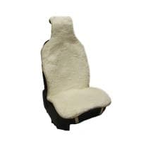 Накидка из натурального меха (овчина, короткий ворс, шкура из кусков, Премиум, Россия) № B+C025