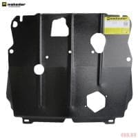 Защита двигателя и КПП для Nissan Qashqai (2015-2021) № 01454