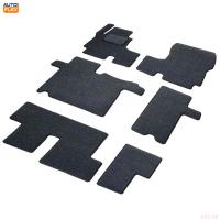 Текстильные коврики салона Business для Hyundai Staria (2021-2025) 8 мест, цвет графит № 5230801