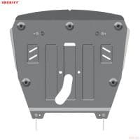 Защита картера и КПП для Nissan Qashqai (2015-2025) № 15.2827