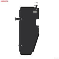 Защита топливного бака для Nissan Navara (2005-2015) № 15.1642