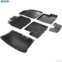 Комплект ковриков салона и багажника для Renault Sandero (2014-2022) № K14703003-2