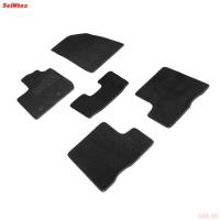 Коврики салона Lux текстильные для Renault Duster 4WD (2021-2025) № 96086