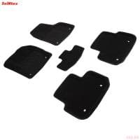 Коврики салона 3D текстильные для Audi Q7 (2015-2025) серые № 89591