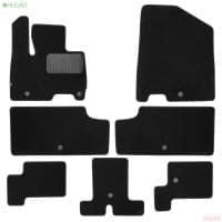 Коврики салона текстильные Premium для Kia Carnival Premium (2021-2025) 7 шт. № KLEVER0502507022110kh