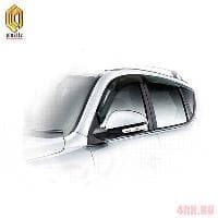 Дефлекторы окон Classic полупрозрачные для Geely Emgrand X7 (2014-2021) № 2010030309415