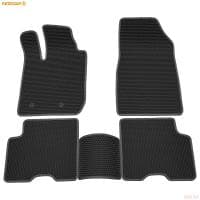 Коврики салона EVA соты резиновые для Renault Arkana (2019-2025) с серым кантом № 9129040102