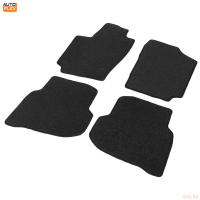 Текстильные коврики салона Standard для Volkswagen Polo седан (2010-2020) графит № 4580101