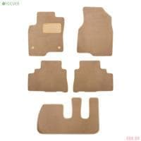 Коврики в салон Klever Premium для Chevrolet Captiva (2012-2018) бежевые № KLEVER04081922112kh