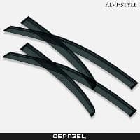 Дефлекторы окон для Volkswagen Polo (2020-2025) № TT305