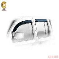 Дефлекторы окон CA Plastic Classic полупрозрачные для Renault Kangoo (2008-2013) № 2010030306896