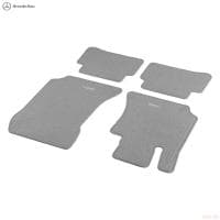 Коврики салона репсовые оригинальные для Mercedes Е-Class (W212) (2009-2013) серые № A21268065487L85