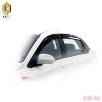 Дефлекторы окон CA Plastic Classic полупрозрачные для Chery Very (2011-2014) № 2010030309132