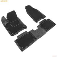 Коврики салона Rezkon Transformer резиновые для Lada (ВАЗ) Vesta (2015-2025) № 3039045100