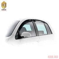 Дефлекторы окон CA Plastic Classic полупрозрачные для Volkswagen Golf Plus (2009-2014) № 2010030308838