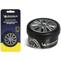 Ароматизатор воздуха MICHELIN, банка в форме шины 48 гр. (30 мл.) "черный оникс" № 87817