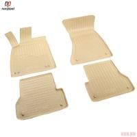 Коврики салона Norplast бежевые для Audi A6 (2011-2018) № NPA10-C05-400-B