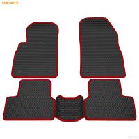 Коврики салона EVA соты резиновые для Opel Astra J (2010-2015) с красным кантом № 9126010104