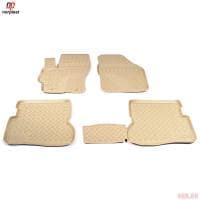 Коврики салона Norplast для Mazda 3 (2003-2009) бежевые № NPL-Po-55-03-B