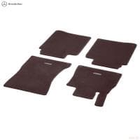 Коврики салона текстильные для Maybach S-Class (X222) (2014-2021) красно-коричневые № A22268071028V37